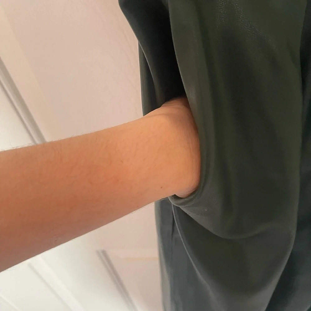 Anthropologie Samira Faux Leather Jumpsuit - Picture 6 of 6